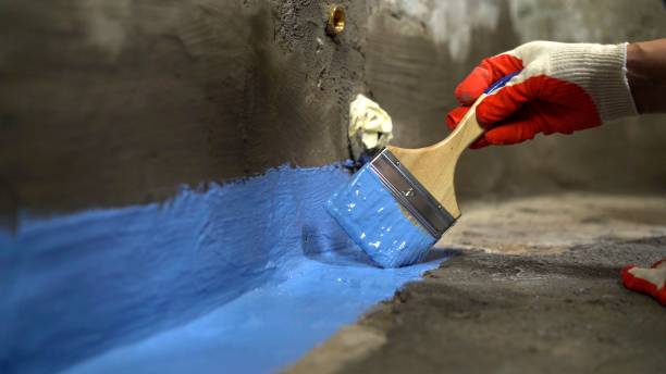 Commercial Basement Waterproofing project at a Warren, NJ business property by SJ Waterproofing Pros